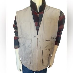 511 tactical gear men’s extra large front zip vest with pouches pockets etc